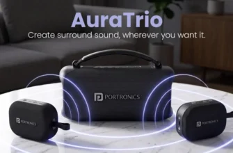 Portronics AuraTrio: модульная Bluetooth-колонка