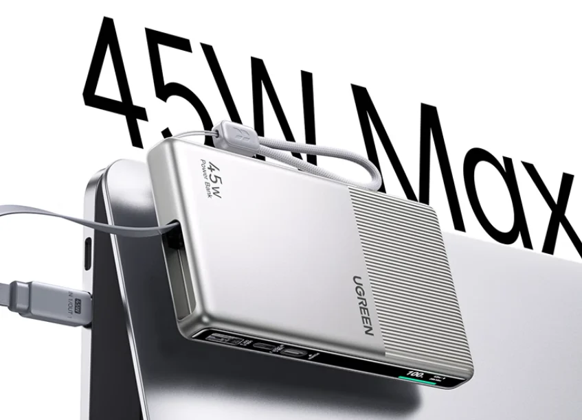 ugreen p7 45w 20000mah power bank 1